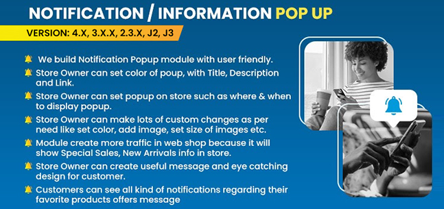 Notification/Information PopUp